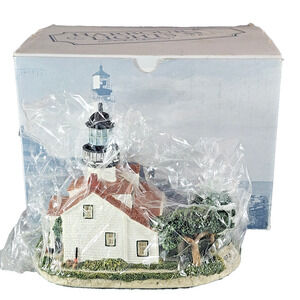 Harbour Lights Lady Lightkeepers Point Pinos California #170 New w/Box